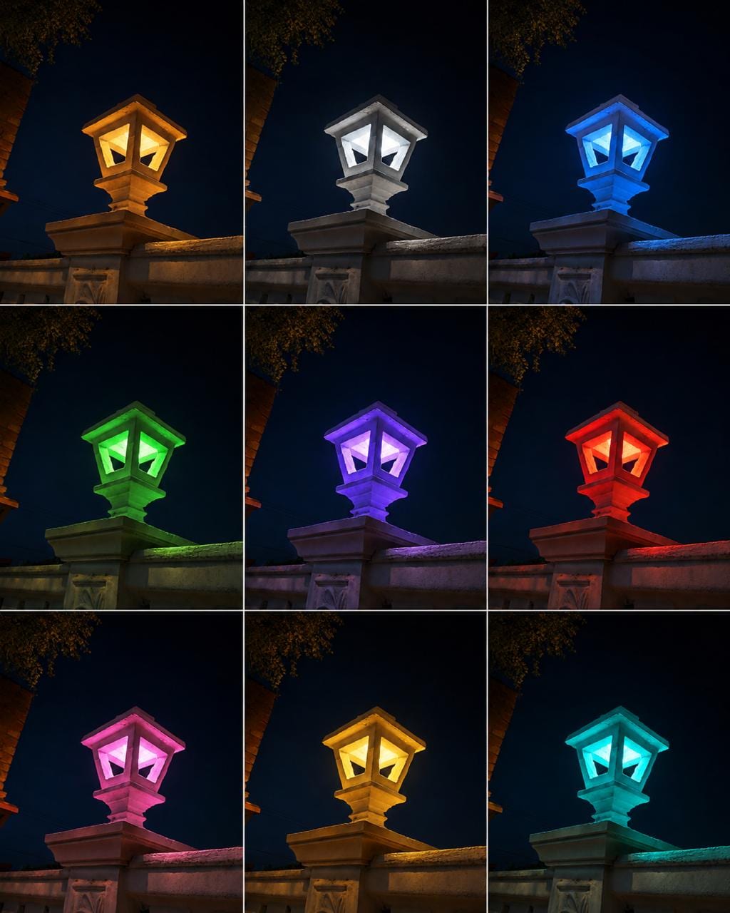 Pillar Lantern — Colour Variants